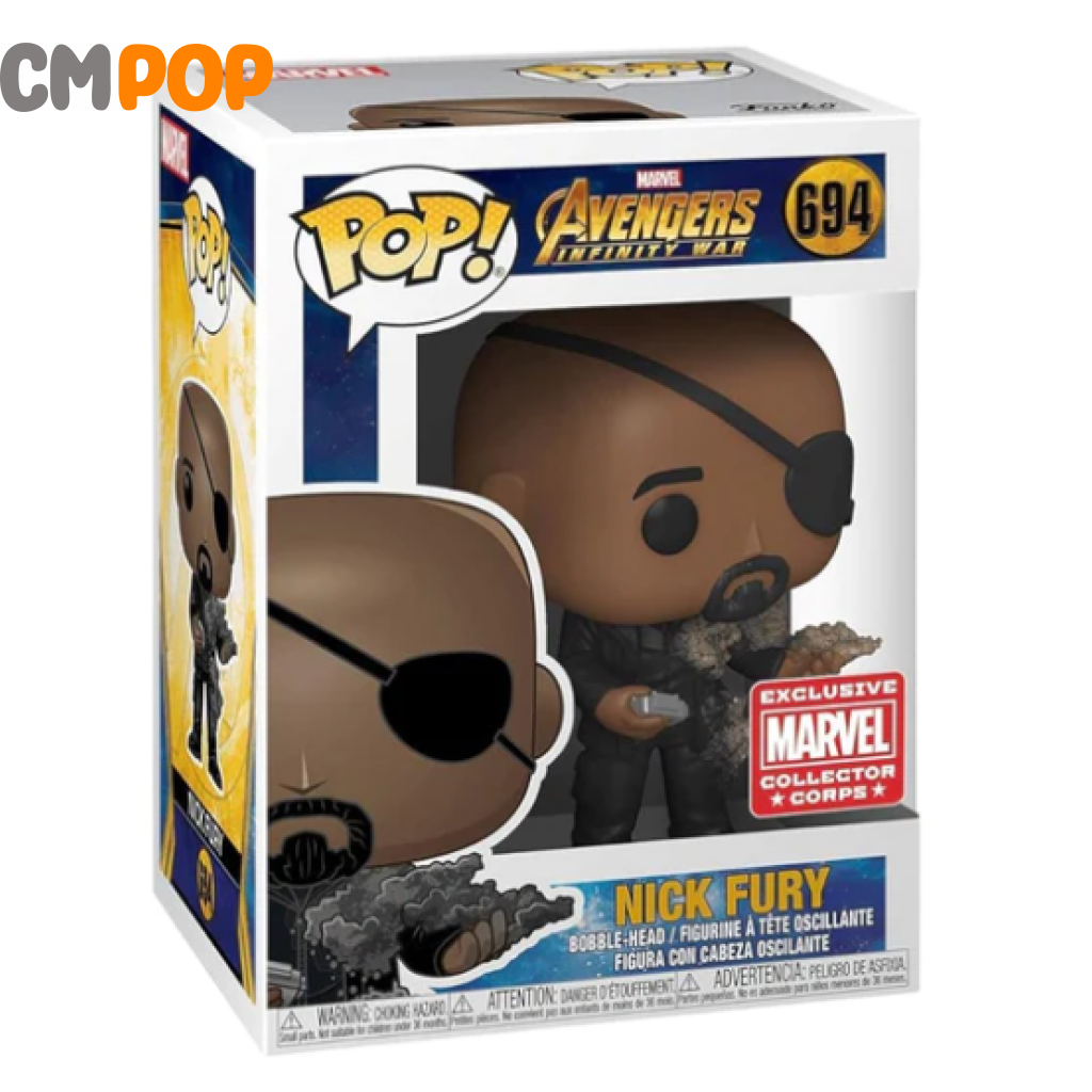 Nick Fury - #694 Funko Pop! Marvel Exclusive Pop