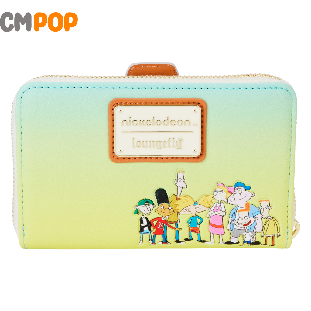 Nickelodeon Hey Arnold Zip Around Wallet - Loungefly