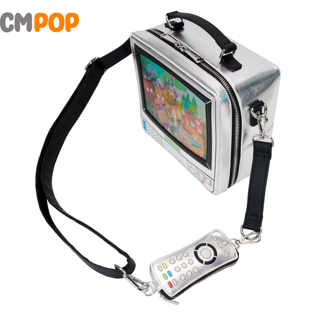 Nickelodeon Retro Tv Lenticular Crossbody Bag - Loungefly