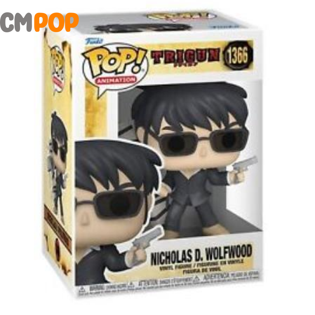 Nicolas D. Wolfwood - #1366- Funko Pop! Anime Trigun Pop