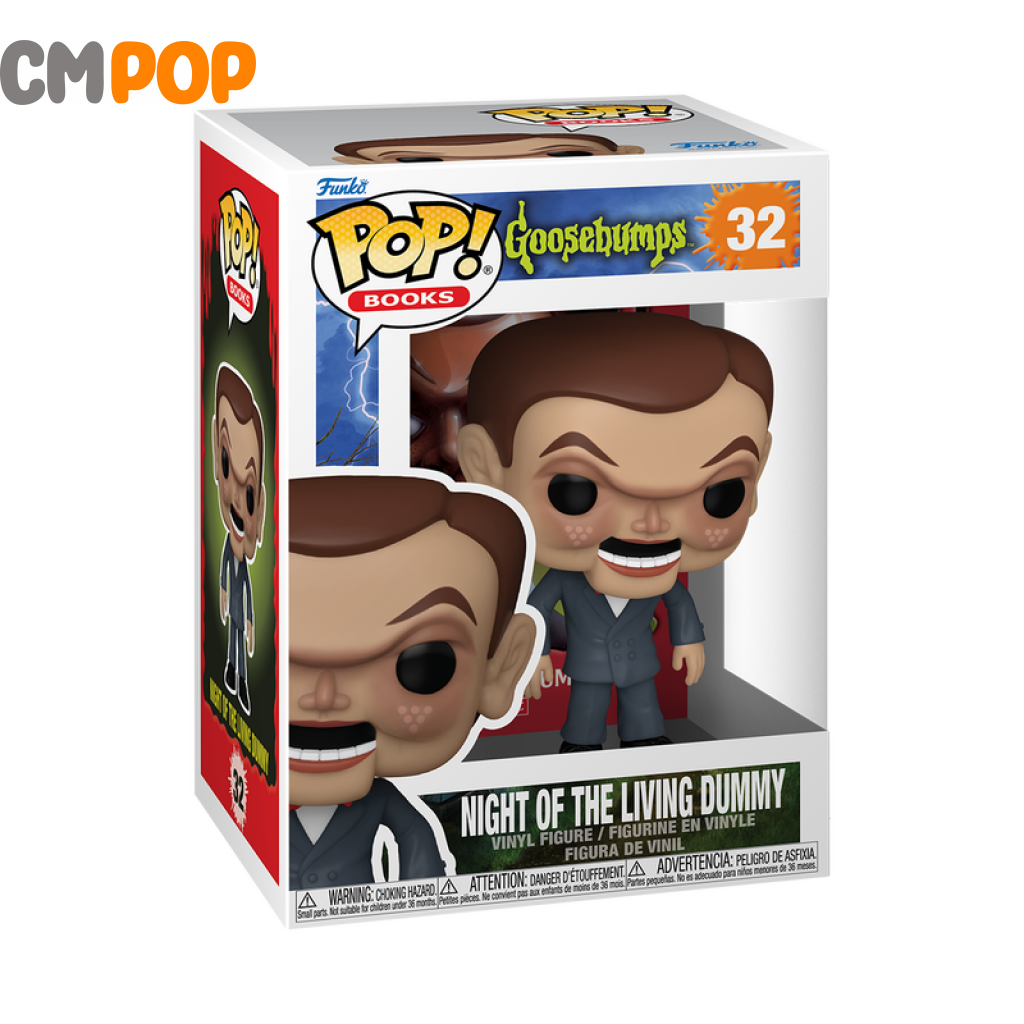 Night Of The Living Dummy - #32 Funko Pop! Books Goosebumps Pop