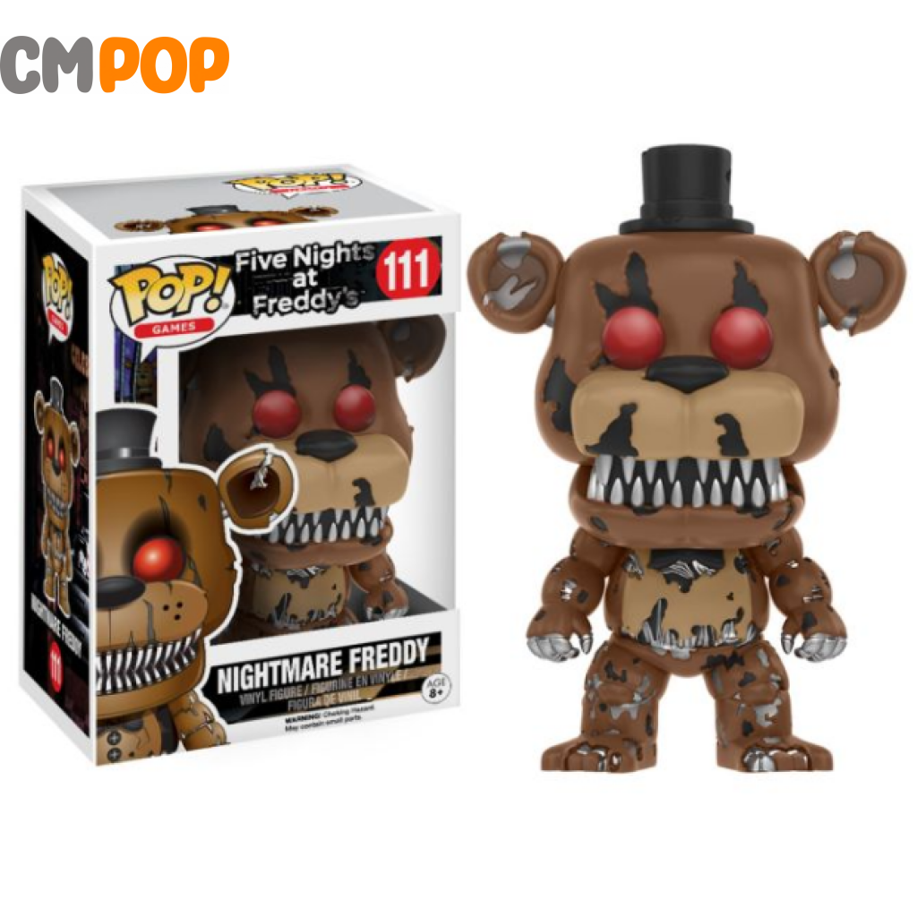 Nightmare Freddy - #111 Funko Pop! Five Nights At Freddys Pop