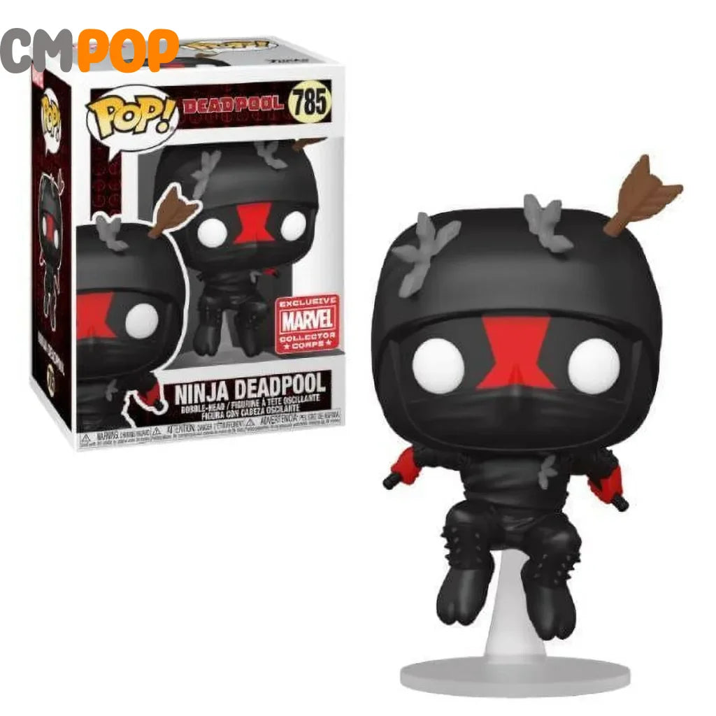 Ninja Deadpool - #785 Funko Pop! Marvel Mcc Exclusive Pop