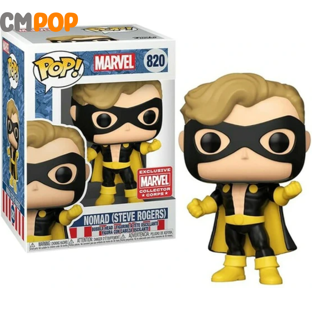 Nomad (Steve Rodgers) - #820 Funko Pop! Marvel Exclusive Pop