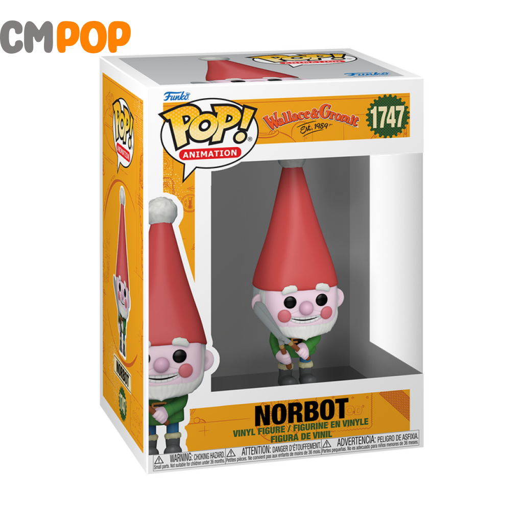 Norbot - #1747- Funko Pop! Wallace And Grommet Movies Pop