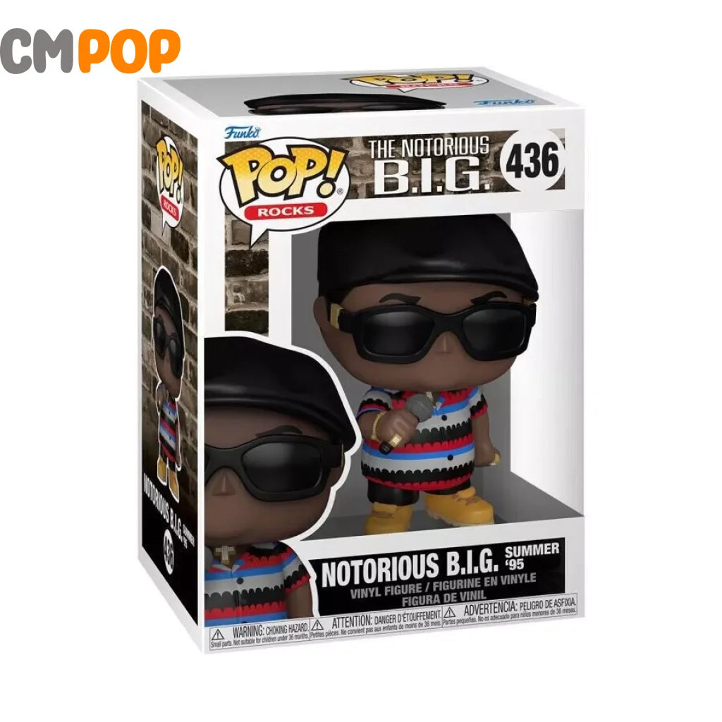 Notorious B.i.g Summer 95 - #436 Funko Pop! The Big Rocks Pop