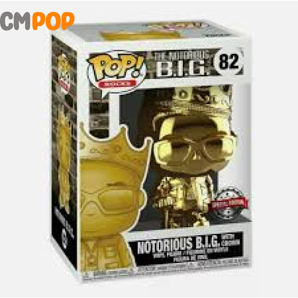 Notorious B.i.g With Crown - #82 Funko Pop! Rocks The B.i.g. Special Edition