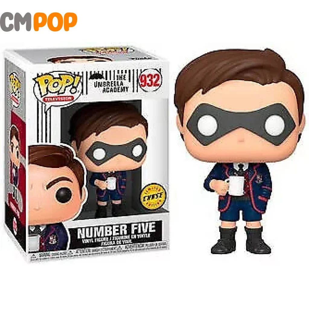 Number 5 - #932 Funko Pop! Television The Umbrella Academy Limited Edition Chase