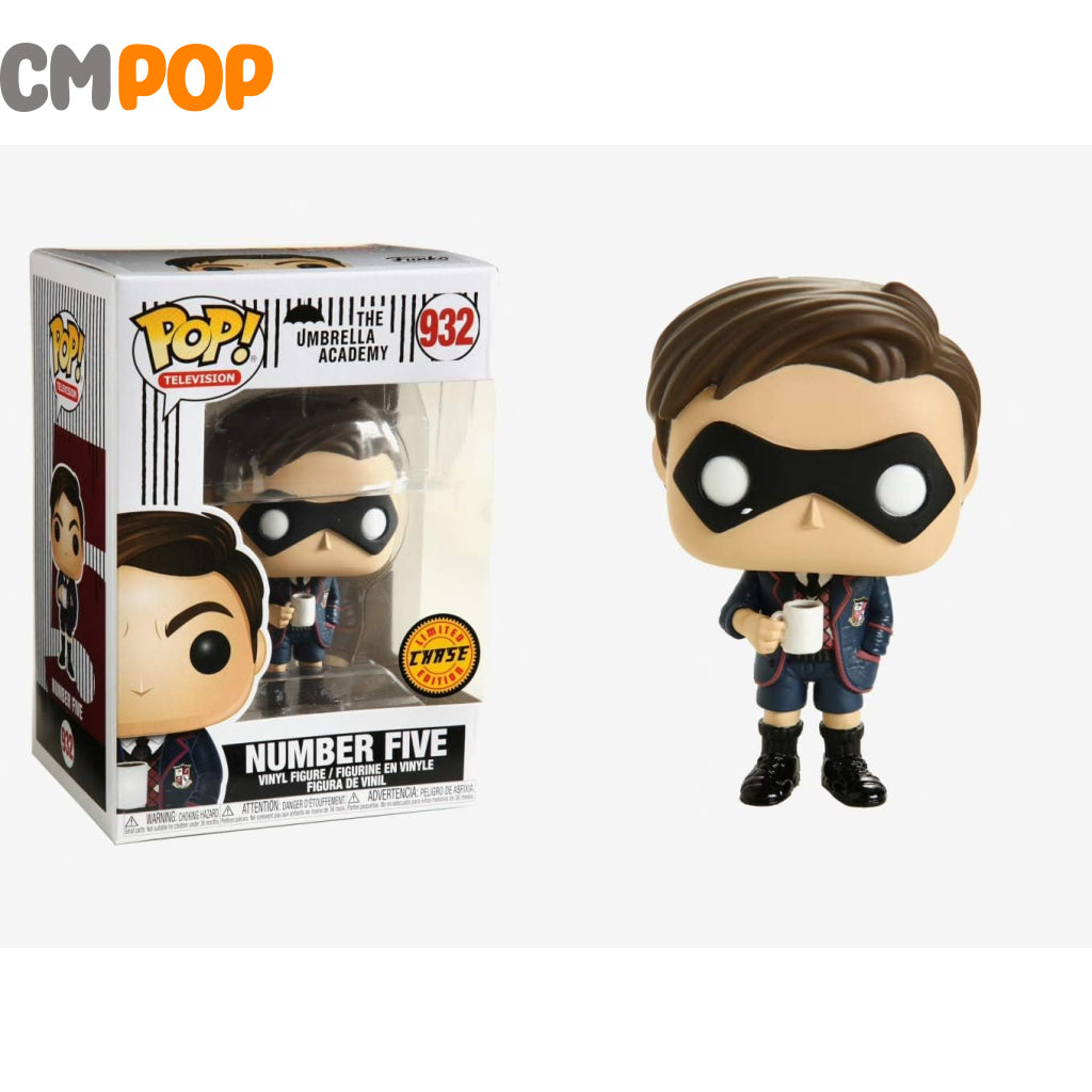 Number Five - #932 Funko Pop! Television Umbrella Academy Chase Limited Edition