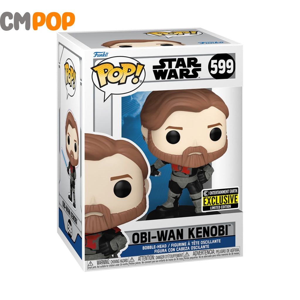 Obi-Wan Kenobi - #599 Funko Pop! Star Wars Entertainment Earth Exclusive