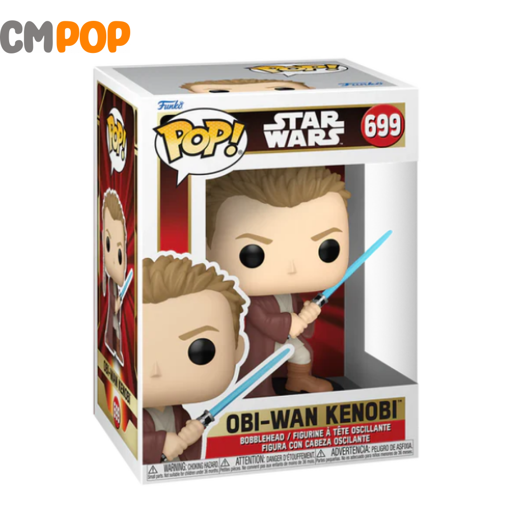 Obi - Wan Kenobi - #699 Funko Pop! The Phamtom Menace Star Wars Pop