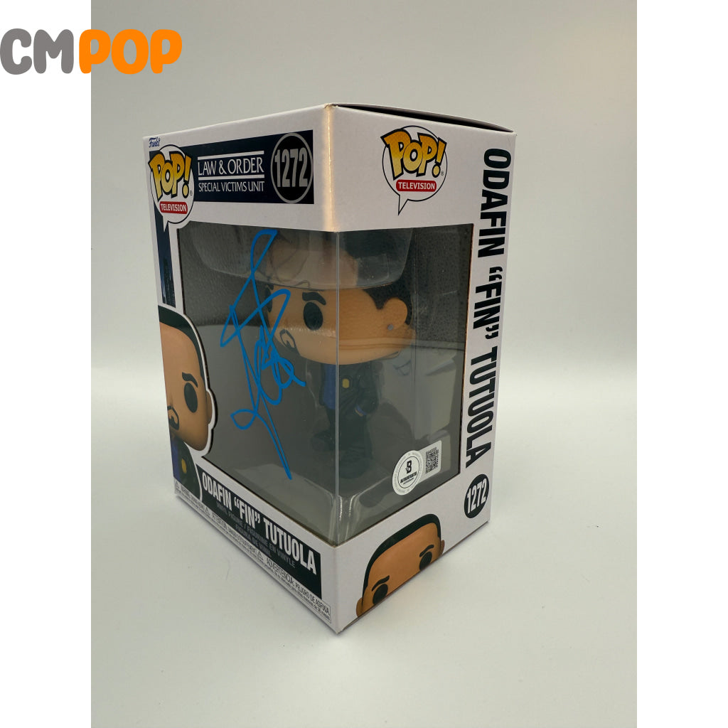Odafin ’Fin’ Tutuola - #1272 - Funko Pop! - Television - Law & Order Special Victims Unit - Signed by - Certified Pop!