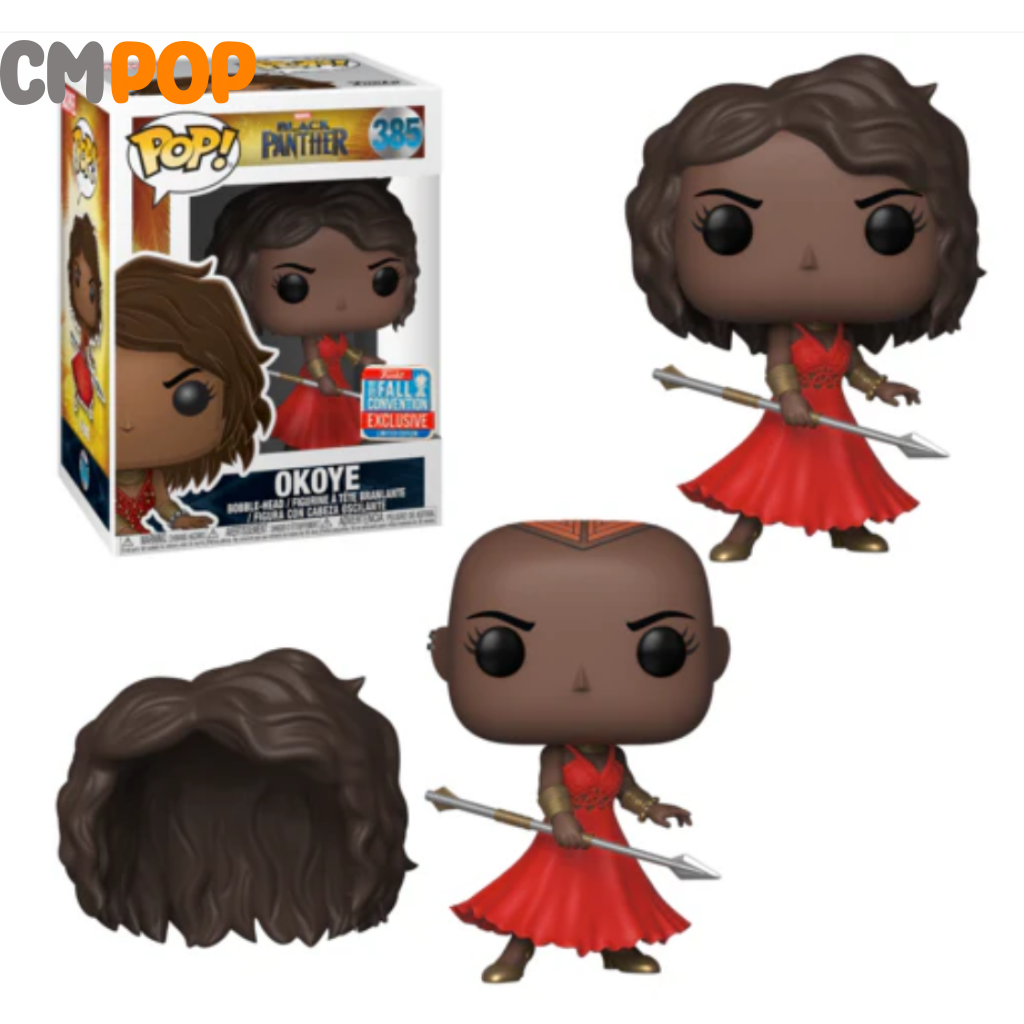 Okoye - #385 Funko Pop! Black Panther Marvel -2018 Fall Con Exclusive Pop