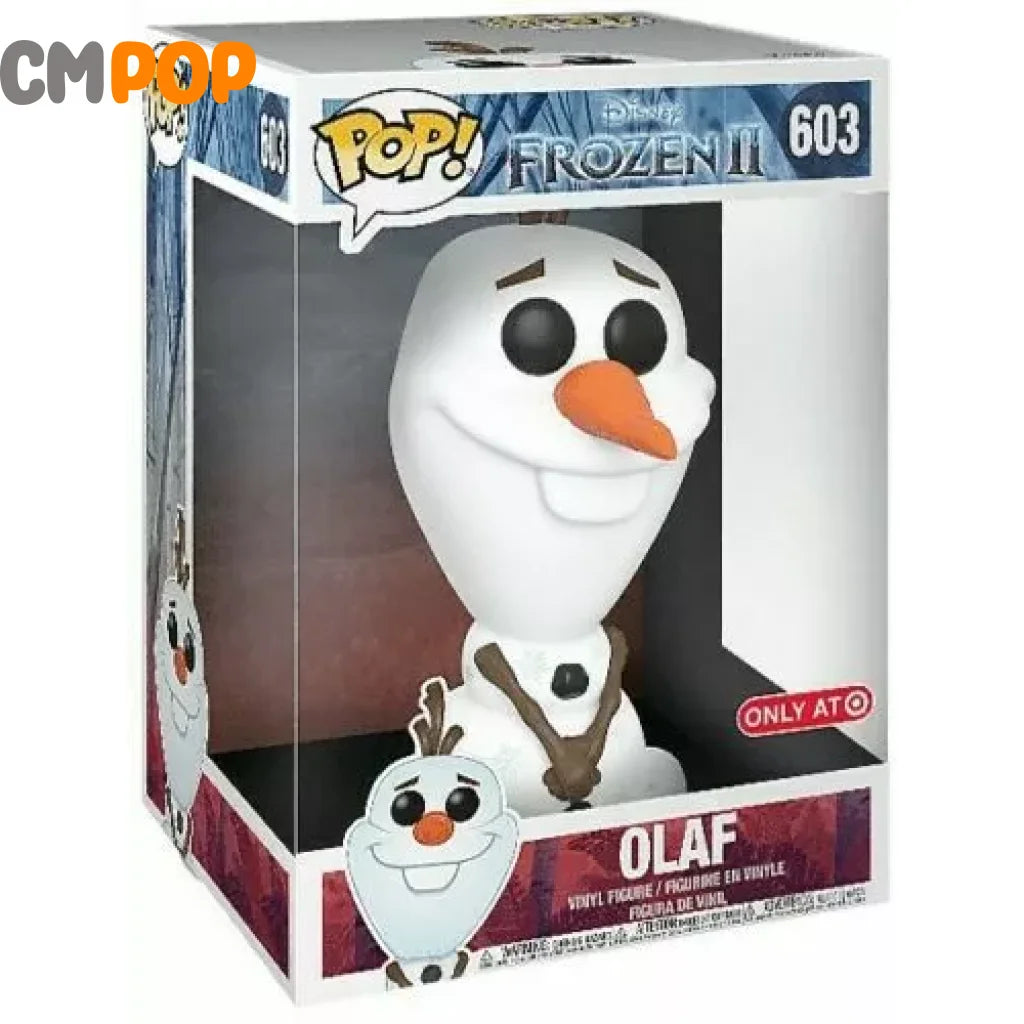Olaf- #603 - Funko Pop! Disney Frozen 2 Target Exclusive Jumbo Pop