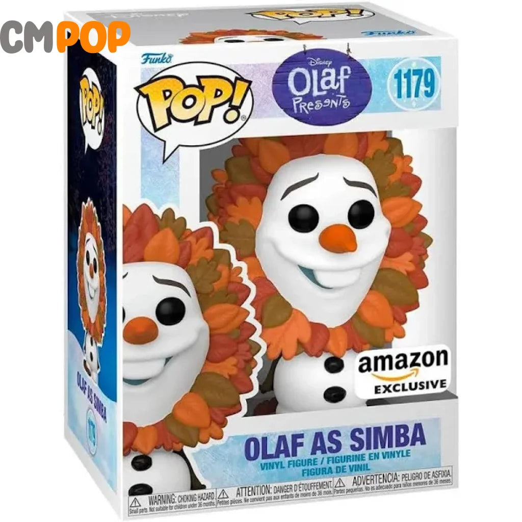 Olaf- #1179 - Funko Pop! Disney Olaf Presents Amazon Exclusive Pop