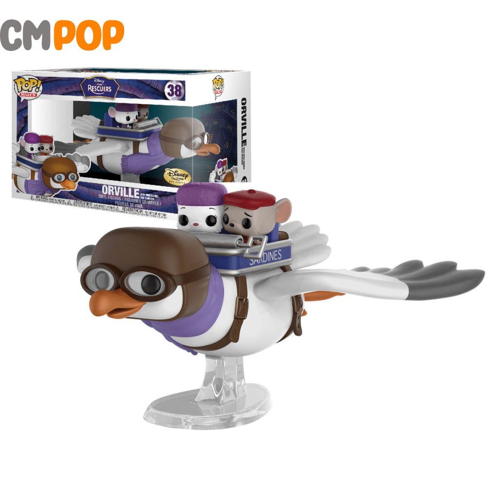 Orville With Miss Bianca And Bernard - #38 Funko Pop! Rides Disney The Rescuers