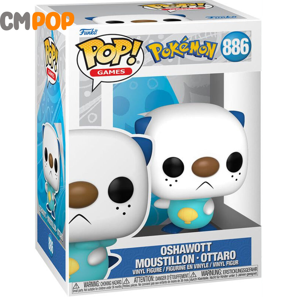 Oshawott - #886 Funko Pop! Pokemon Pop