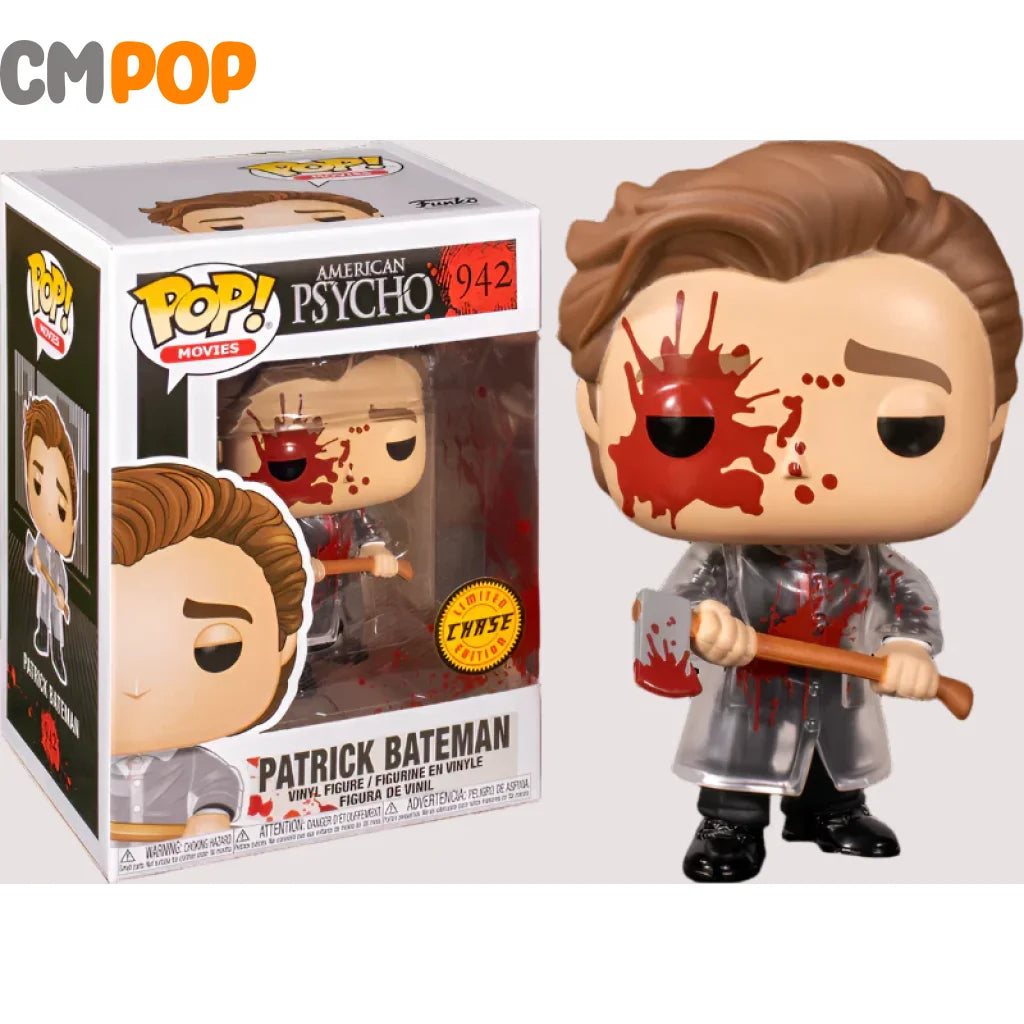 Patrick Bateman - #942 Funko Pop! Movies Horror American Psycho Chase Limited Edition