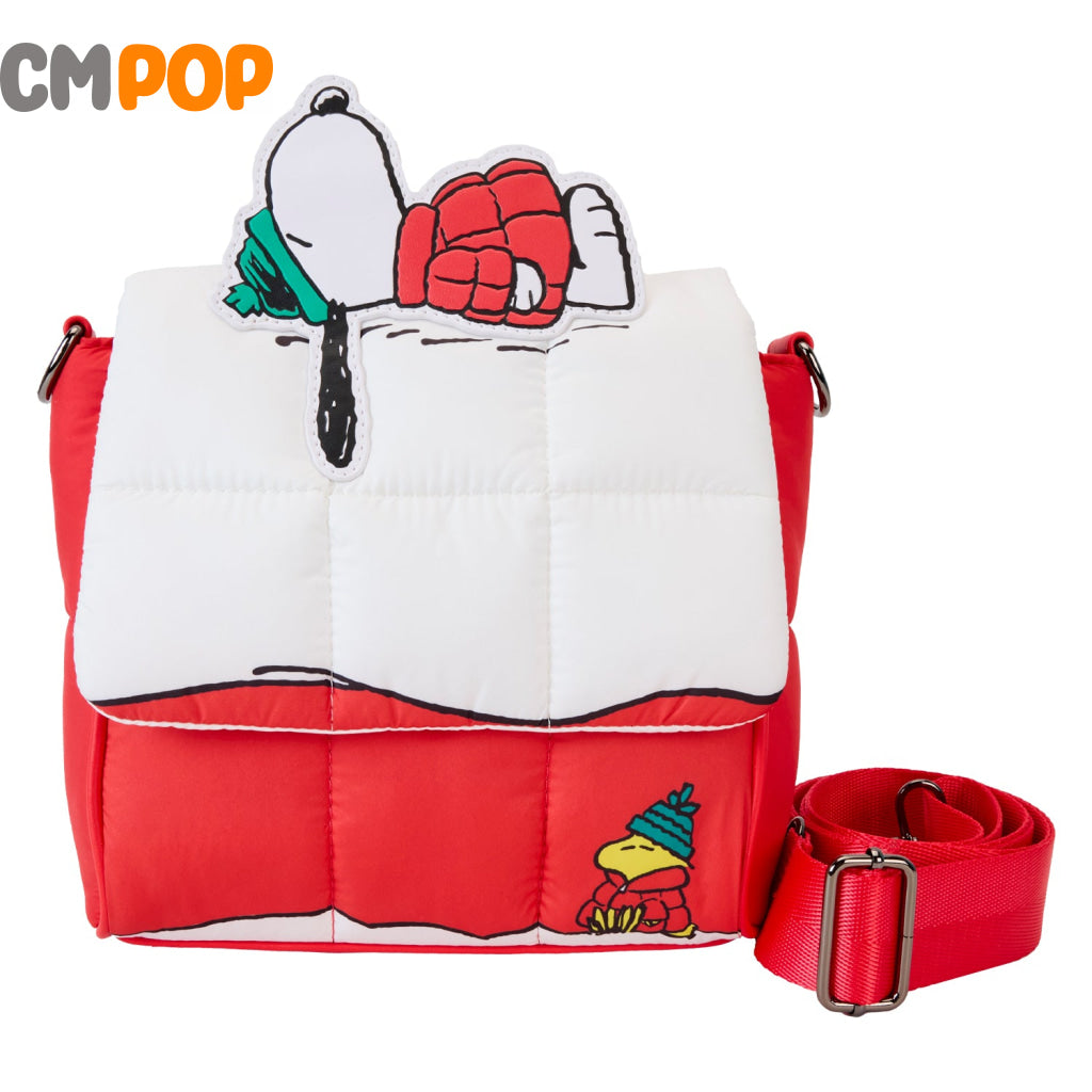 Peanuts Holiday Collection Crossbody Bag - Loungefly