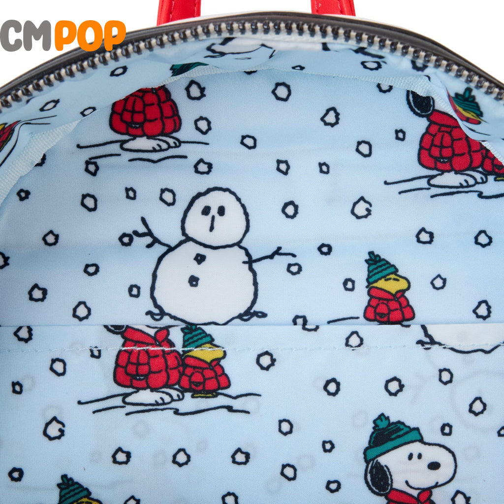 Peanuts Holiday Collection Mini Backpack - Loungefly