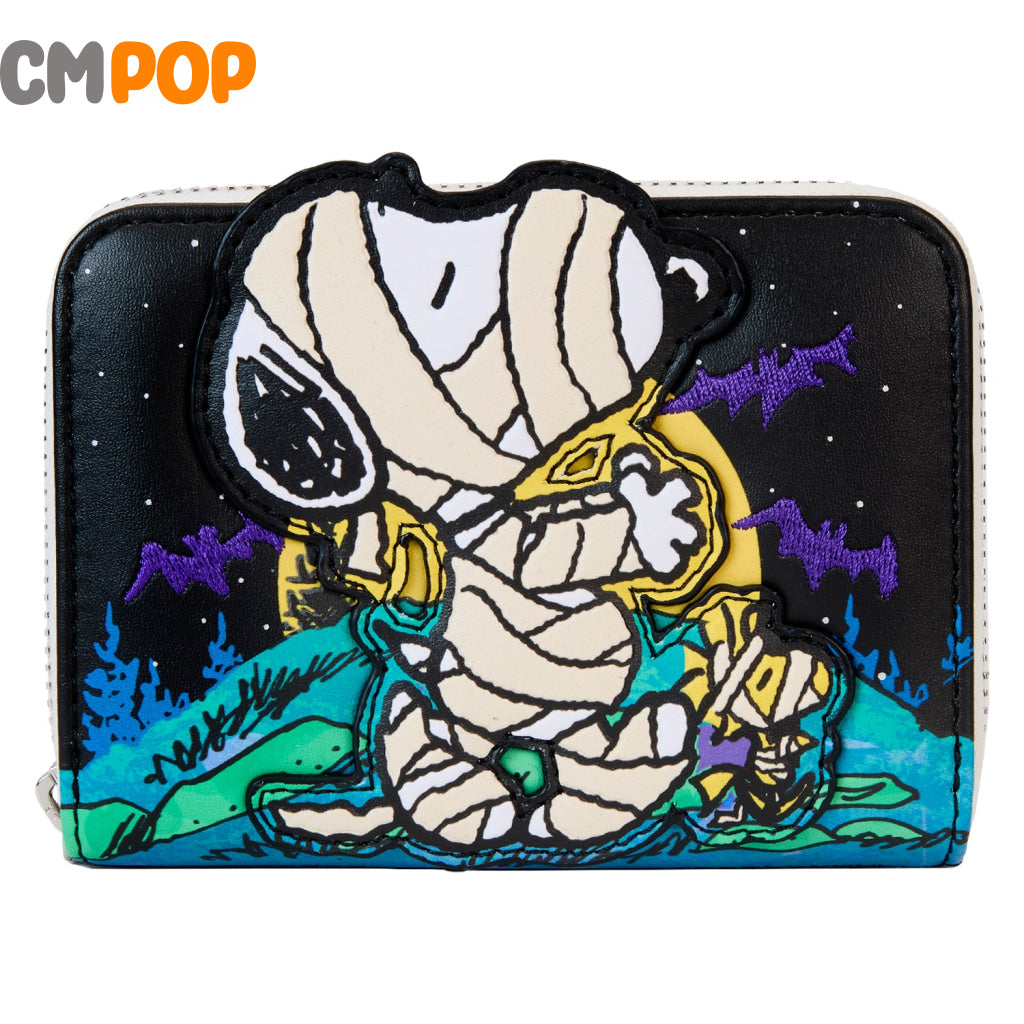 Peanuts Snoopy Mummy Zip Around Wallet - Loungefly