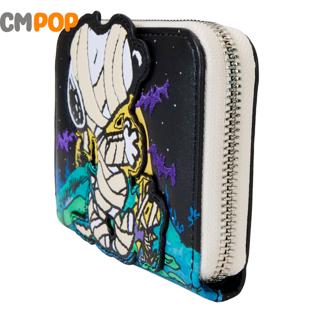 Peanuts Snoopy Mummy Zip Around Wallet - Loungefly