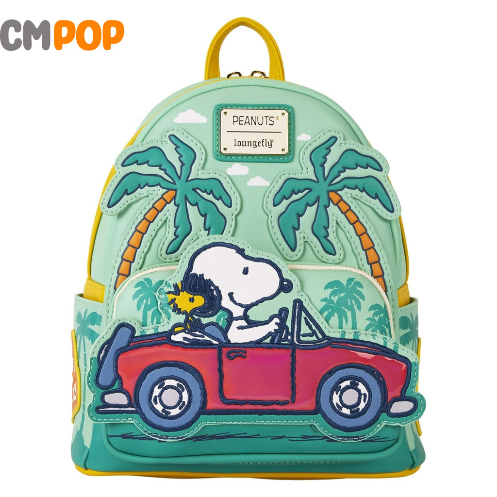Peanuts Snoopy Road Trip Mini Backpack - Loungefly Loungefly