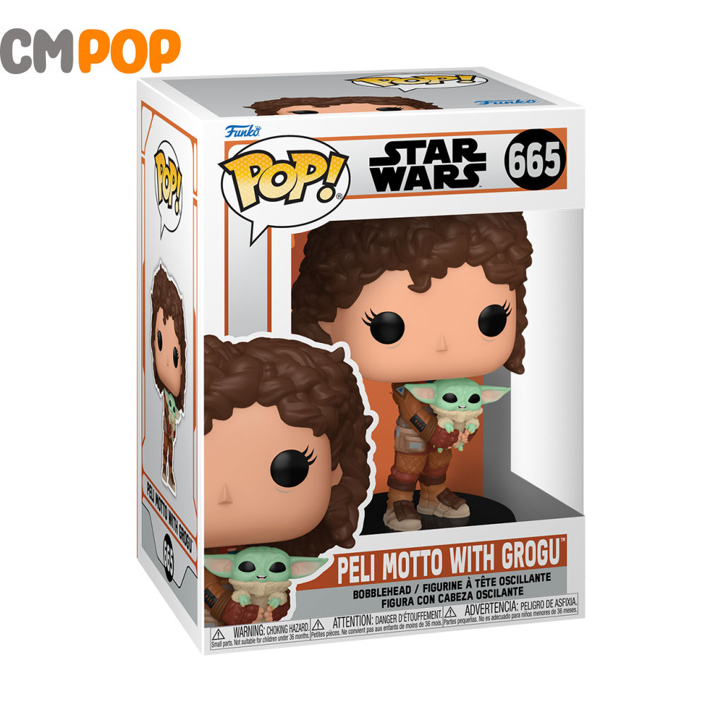 Peli Motto With Grogu - #665 Funko Pop! Star Wars Pop