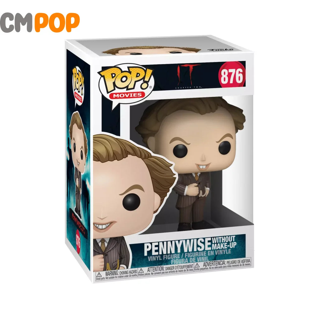 Pennywise Without Make-Up - #876 Funko Pop! Movies It