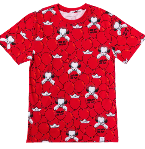 Loungefly Warner Brothers IT Pennywise Unisex Tee Shirt
