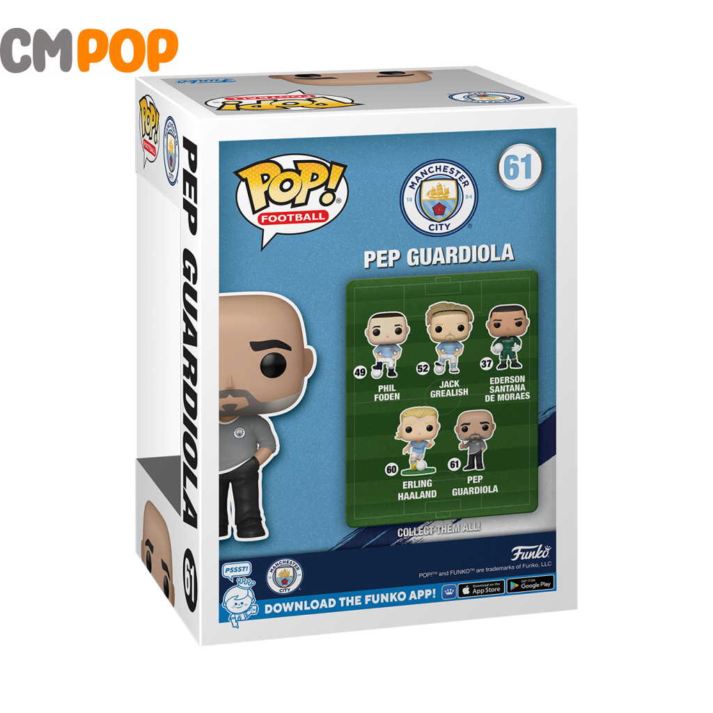 Pep Guardiola - #61 Funko Pop! Football Man City Pop