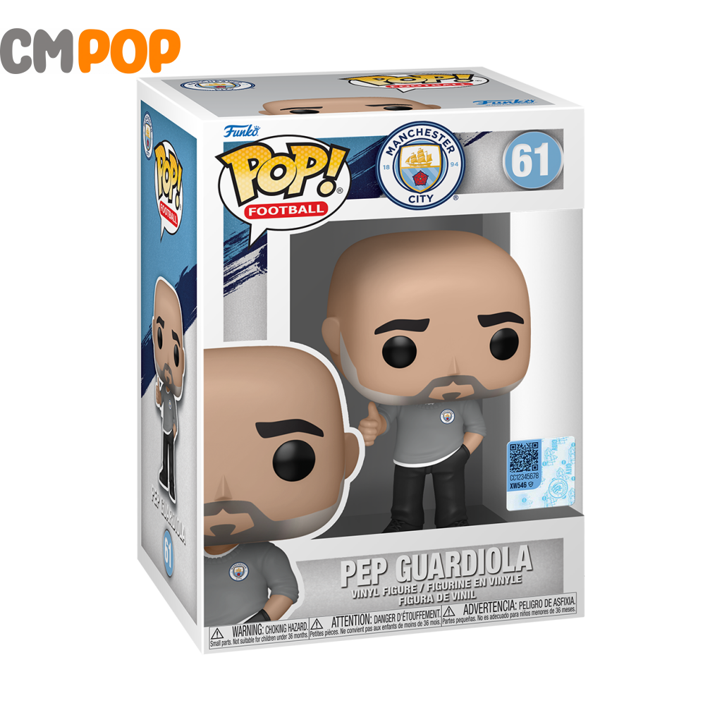 Pep Guardiola - #61 Funko Pop! Football Man City Pop