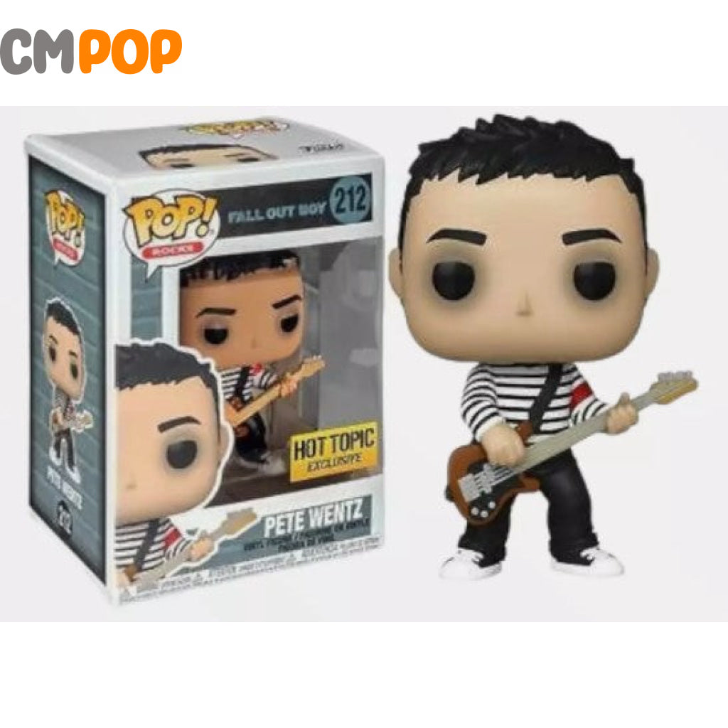 Pete Wenz- #212 - Funko Pop! Rocks Fall Out Boy Hot Topic Exclusive