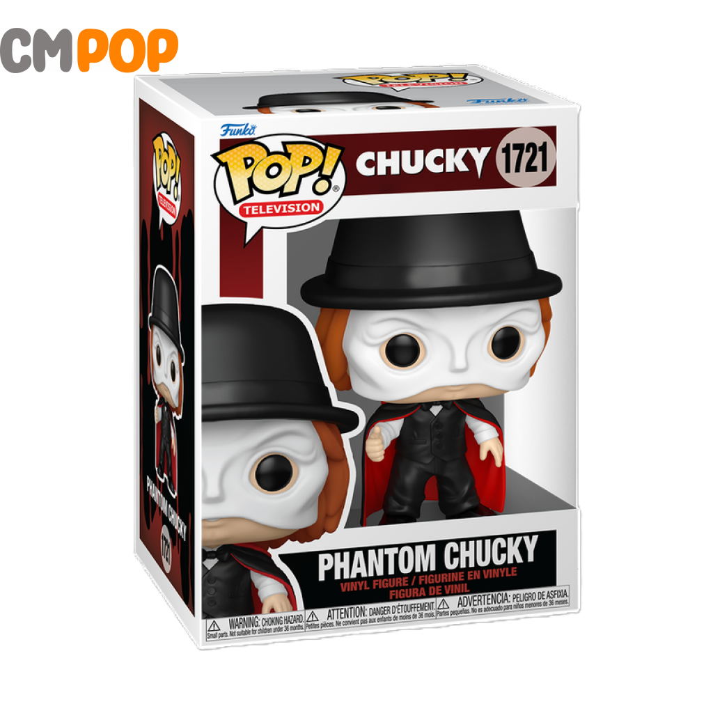 Phantom Chucky - #1721 - Funko POP! - Chucky - Television Funko Pop