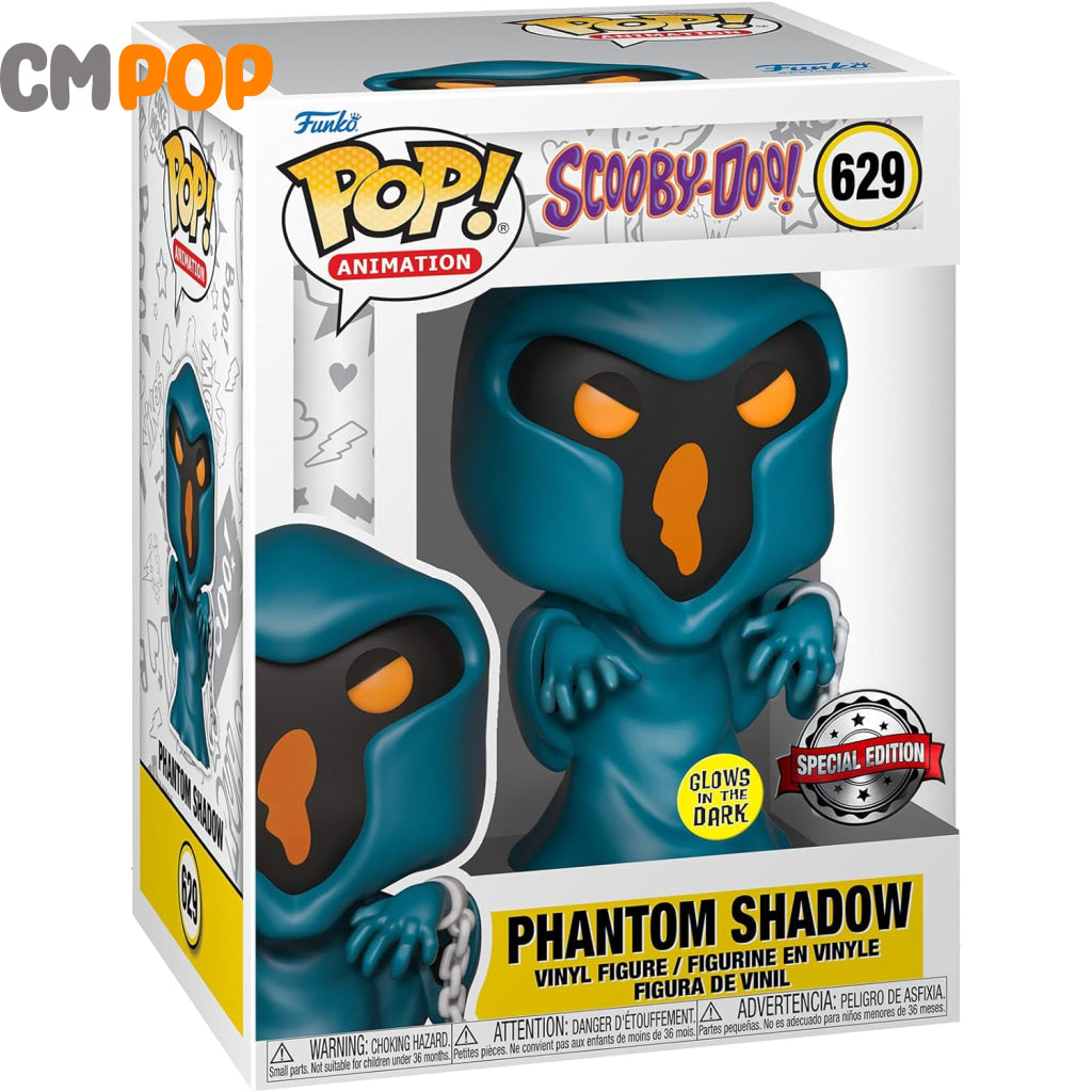 Phantom Shadow - #629 Funko Pop! Scooby Doo Gitd Exclusive Pop