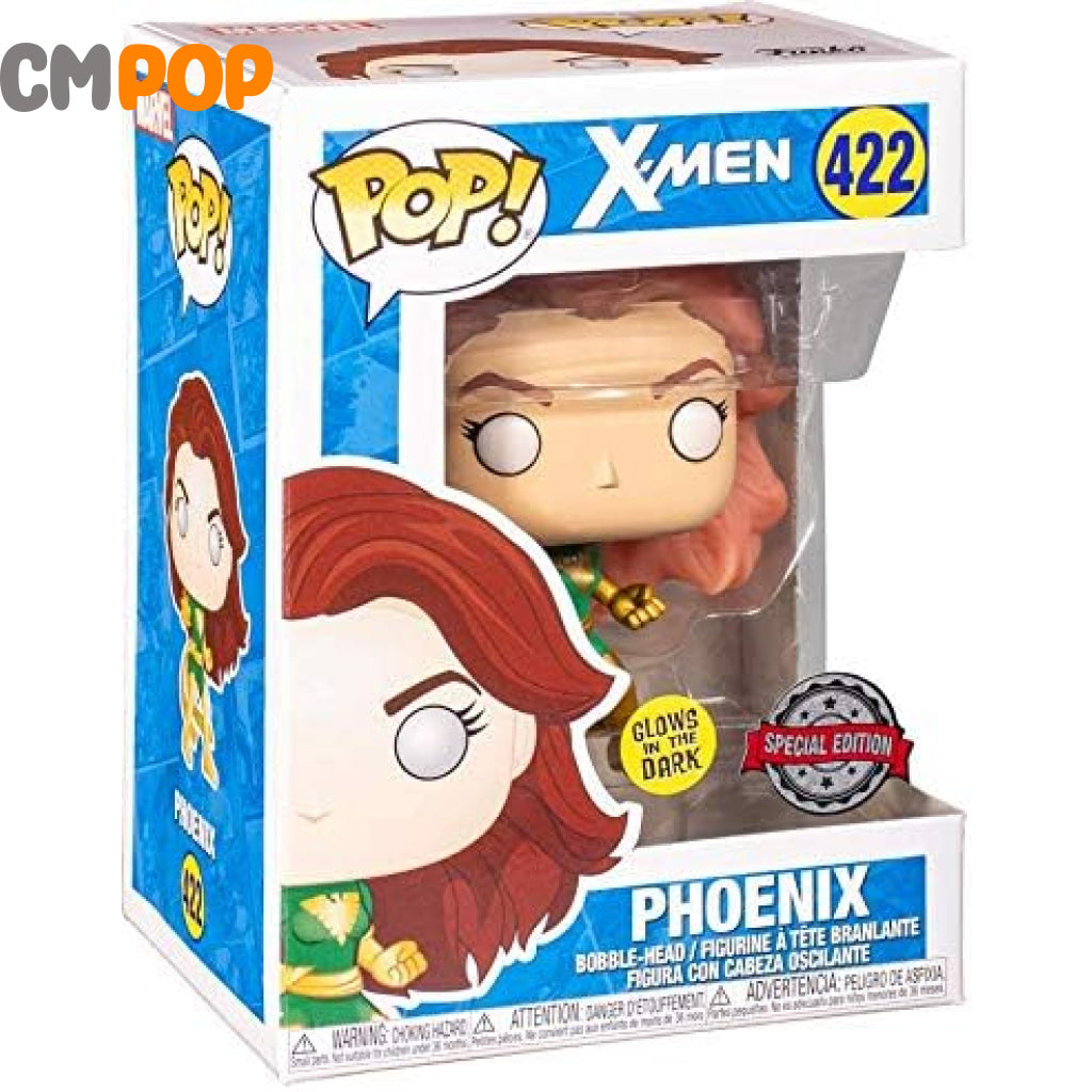 Phoenix - #422 Funko Pop! -X-Men Glow In The Dark Special Edition Pop