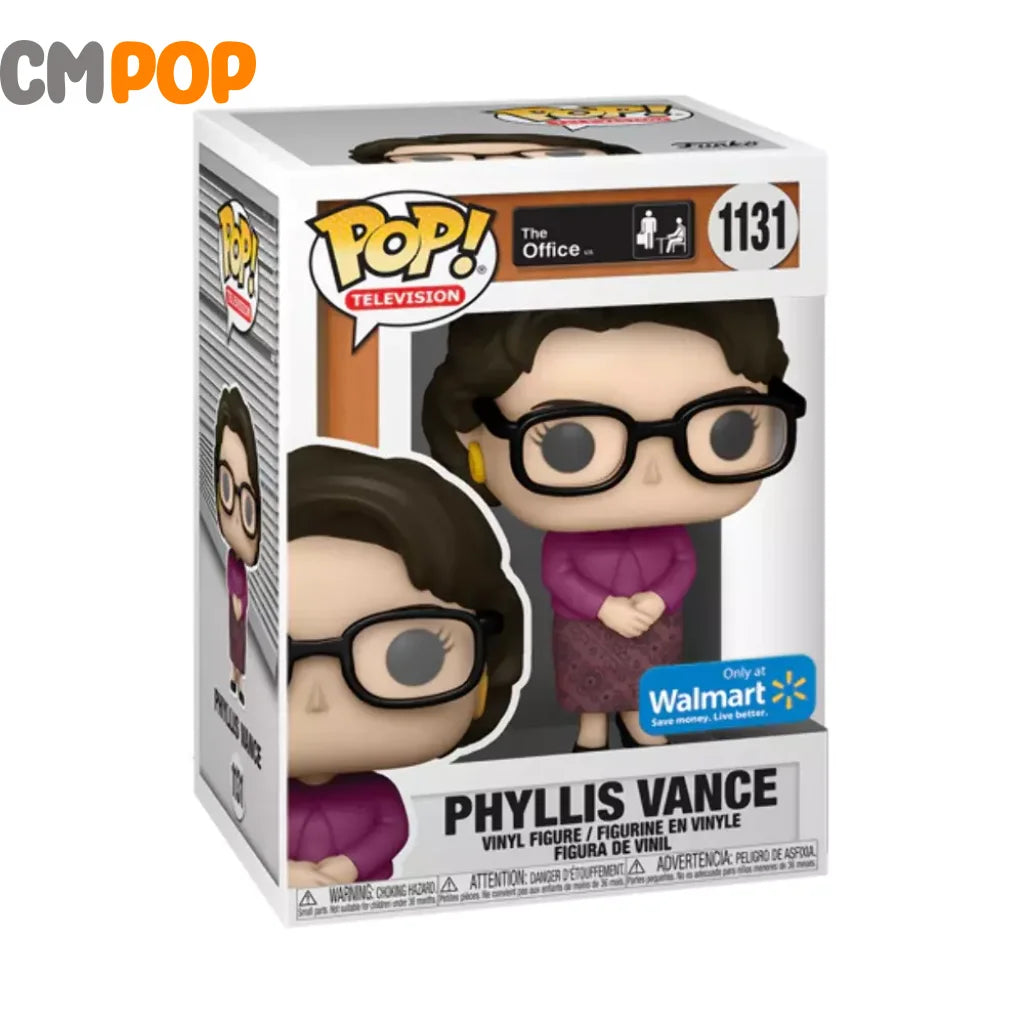 Phyllis Vance - #1131 - Funko Pop! - The Office - Walmart Exclusive Funko Pop