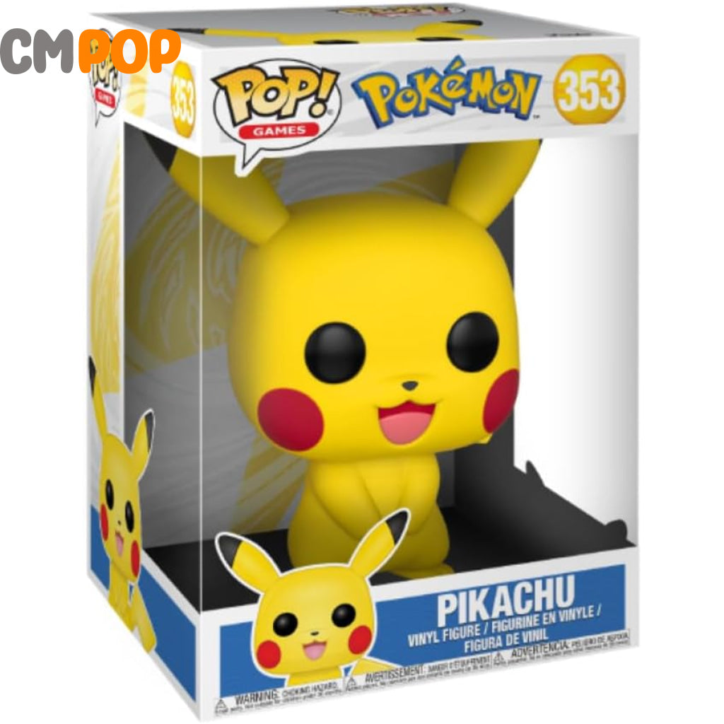 Pikachu - #353 Funko Pop! Pokemon Jumbo Pop