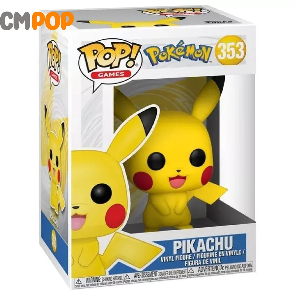 Pikachu - #353 Funko Pop! Pokemon Special Edition Pop