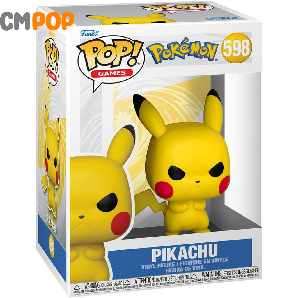 Pikachu - #598 Funko Pop! Games Pokemon Pop