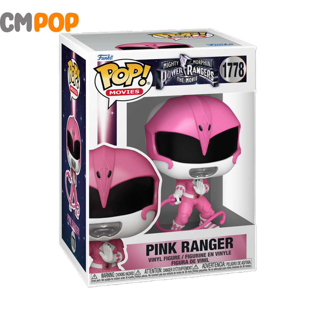 Pink Ranger - #1778 - Funko Pop! - Movies - Mighty Morphin Power Rangers Funko Pop