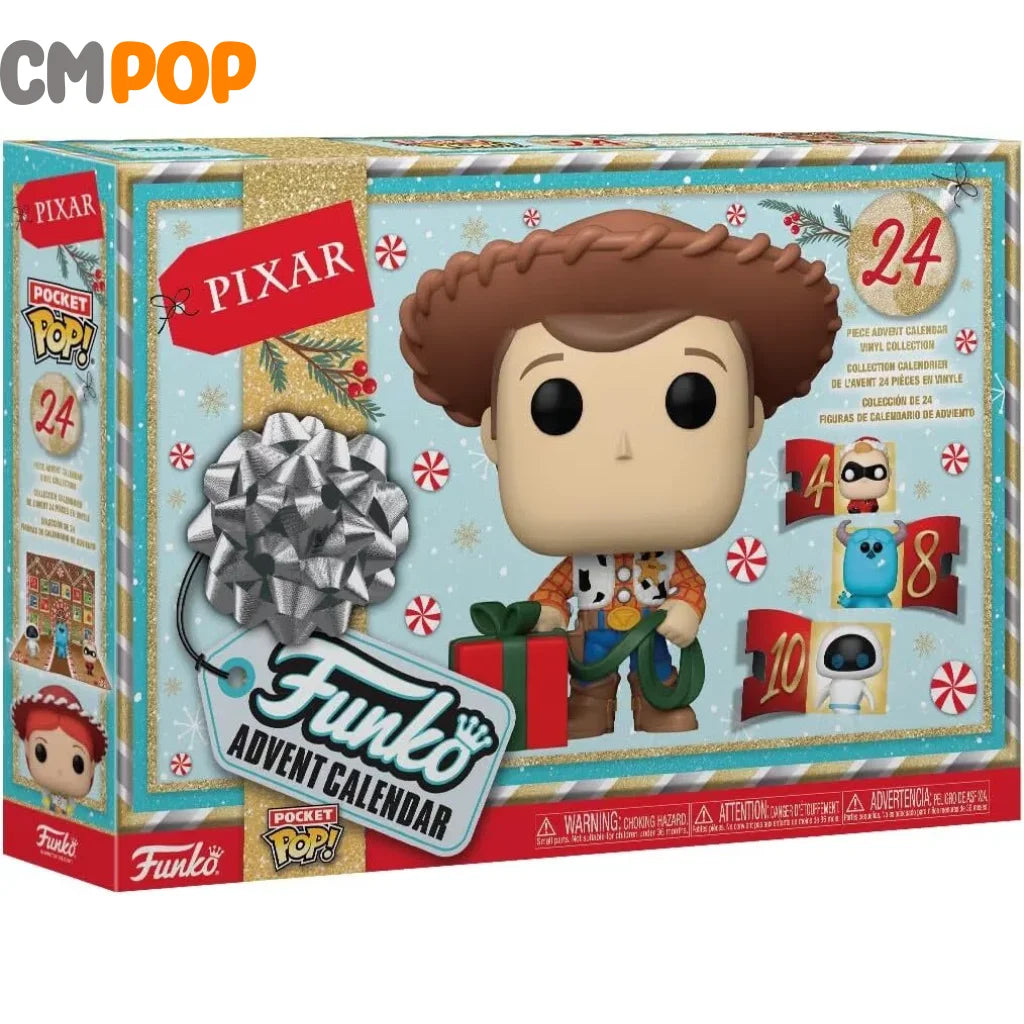 Pixar 2024 - Advent Calendar 24 Piece Funko Pop! Christmas Pop