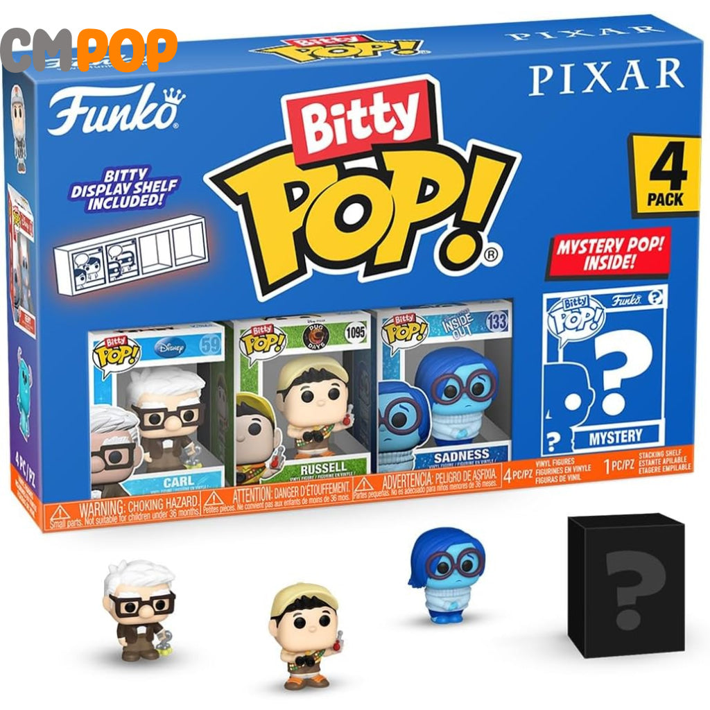 Pixar Bitty Pop 4 Pack - Funko Pop!
