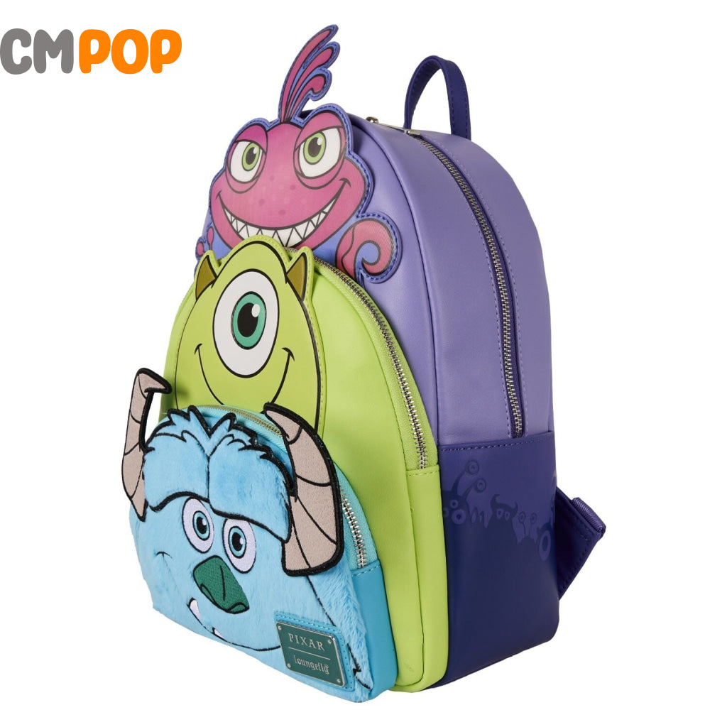 Pixar monsters inc. Mike Sulley and Randall triple pocket - Loungefly Loungefly