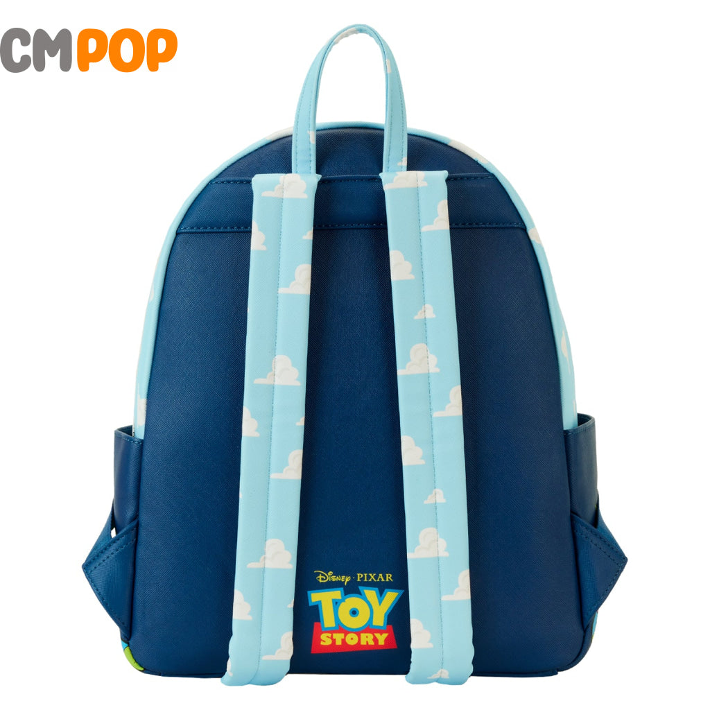Pixar Toy Story Movie Collab Triple Pocket Mini Backpack - Loungefly