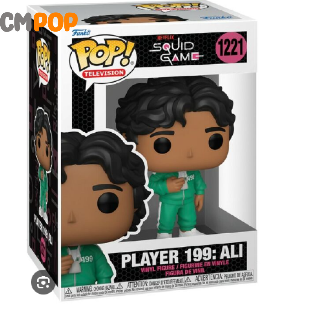 Player 199:Ali - #1221 Funko Pop! Squid Game Pop
