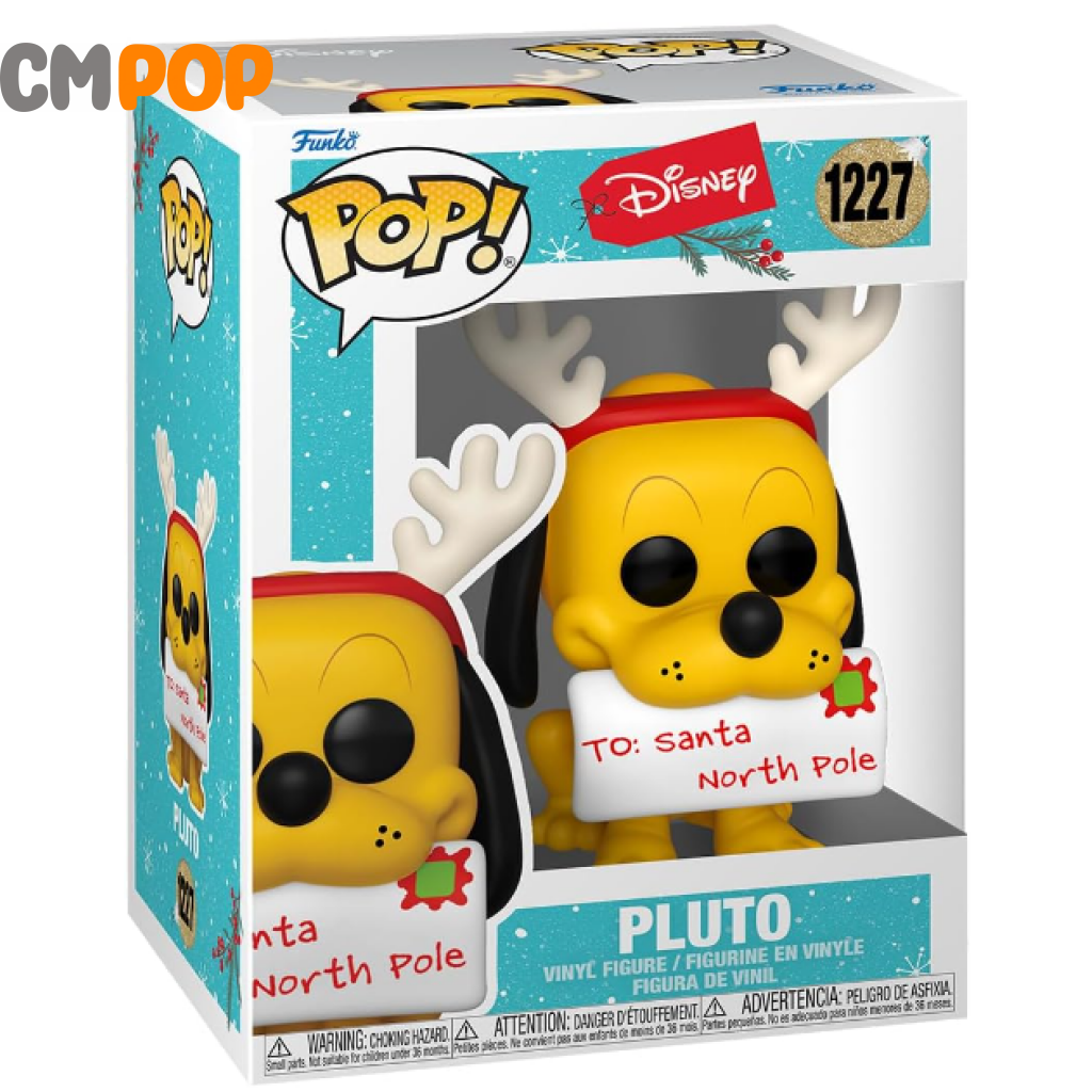 Pluto #1227 - Funko Pop! Disney Holiday Pop