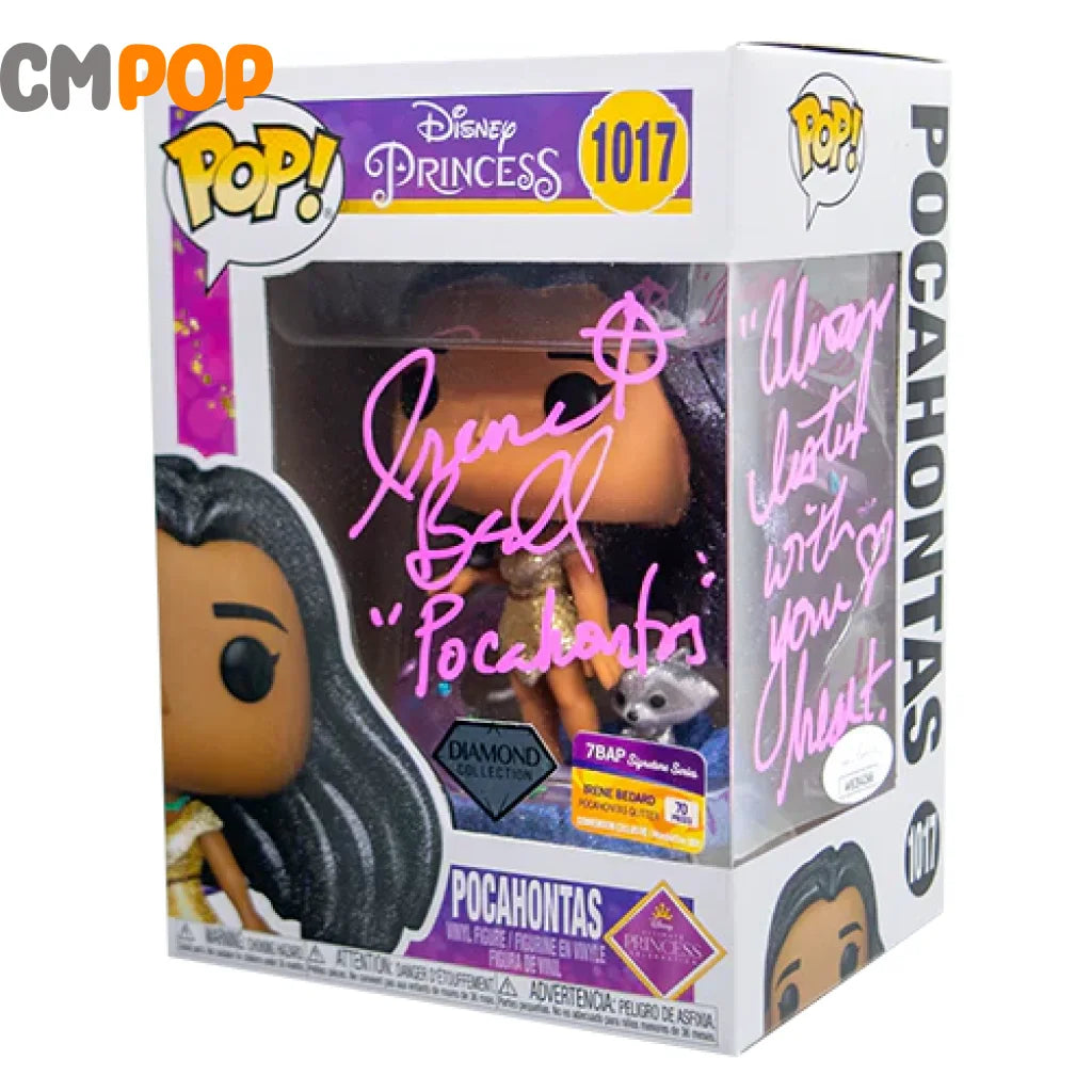 Pocahontas - #1017 Funko Pop! Movies Disney Princess Diamond Collection 2024 Wondercon Signature