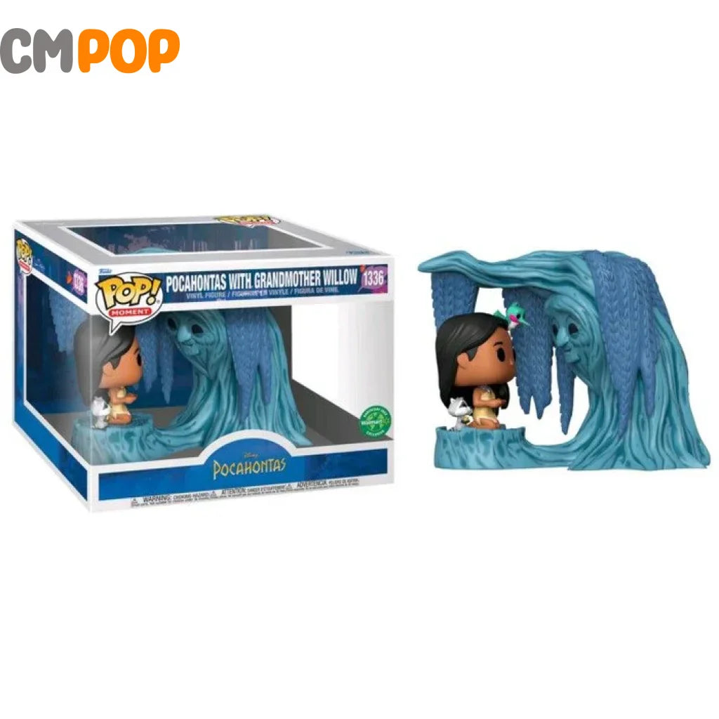 Pocahontas With Grandmother Willow - #1336 Funko Pop! Disney Moments Earth Day 2023 Walmart