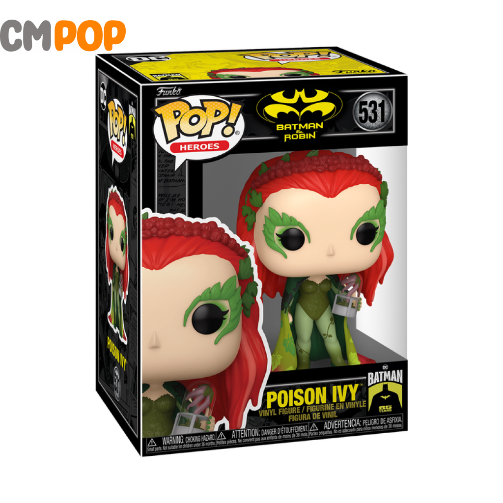 Poison Ivy With Plant Hybrid #531 - Funko Pop Heroes Batman And Robin